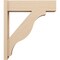 Ekena Millwork 8-in W x 30-in D x 34-in H Funston Block Rough Cedar Woodgrain TimberThane Outlooker, Primed Tan OUTUR080X30X34FST44RCPR - alternate 6